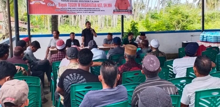 Reses di Panggautan, Teguh W. Hasahatan Tampung Keluhan BPJS RSUD Natal, Listrik Redup, hingga Infrastruktur