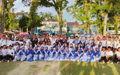 Marching Band GBA MAN 2 Madina Tetap Eksis Iringi Acara Hari Besar di Kecamatan Natal 