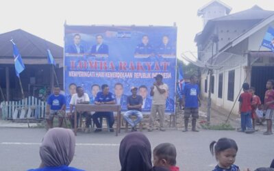 Semarakkan HUT RI Ke – 81, Muharuddin Umpan Gelar Lomba Rakyat di Batahan