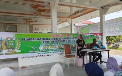 Reses di Kelurahan Pasar II Natal, Anggota DPRD Melati Nur Komitmen Kawal Aspirasi Konstituen