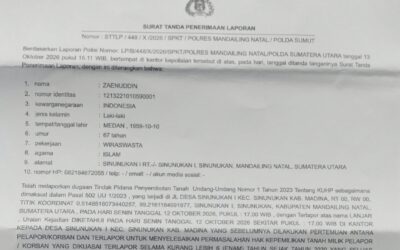Gagal Mediasi Sejak 2005, Sengketa Tanah di Sinunukan I Berujung Laporan Polisi
