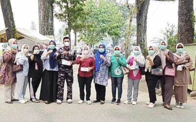 Tanggap Kabut Asap Karhutla, Lintas Instansi di Kecamatan Natal Gelar Aksi Bagi Masker